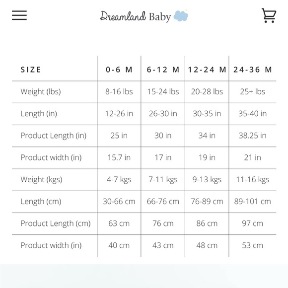 Dreamland Weighted Pink Sleep Sack 6-12 months - Picture 3 of 3